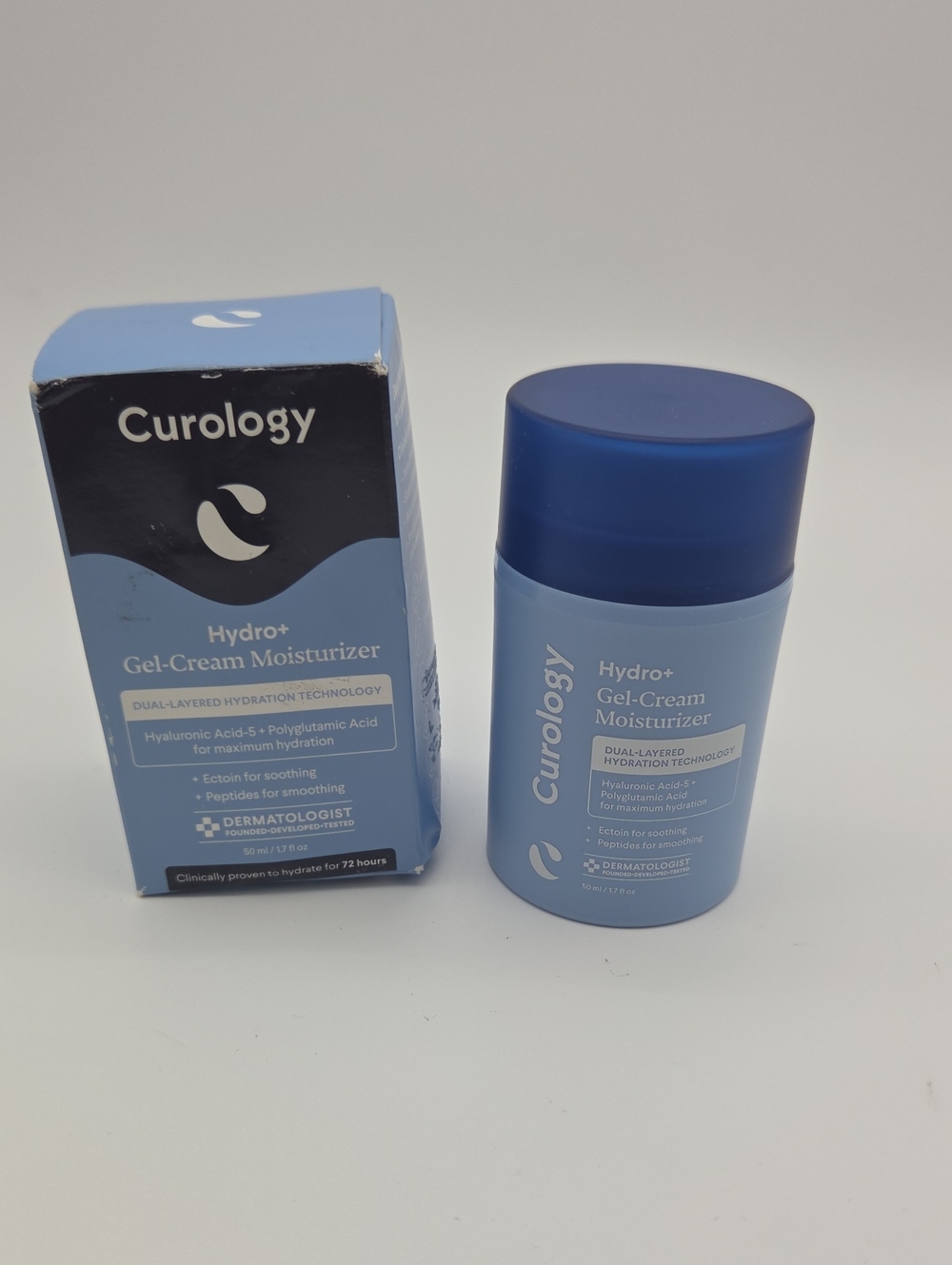 Curology Hydro+ Gel-Cream Moisturizer - Light Blue 2units